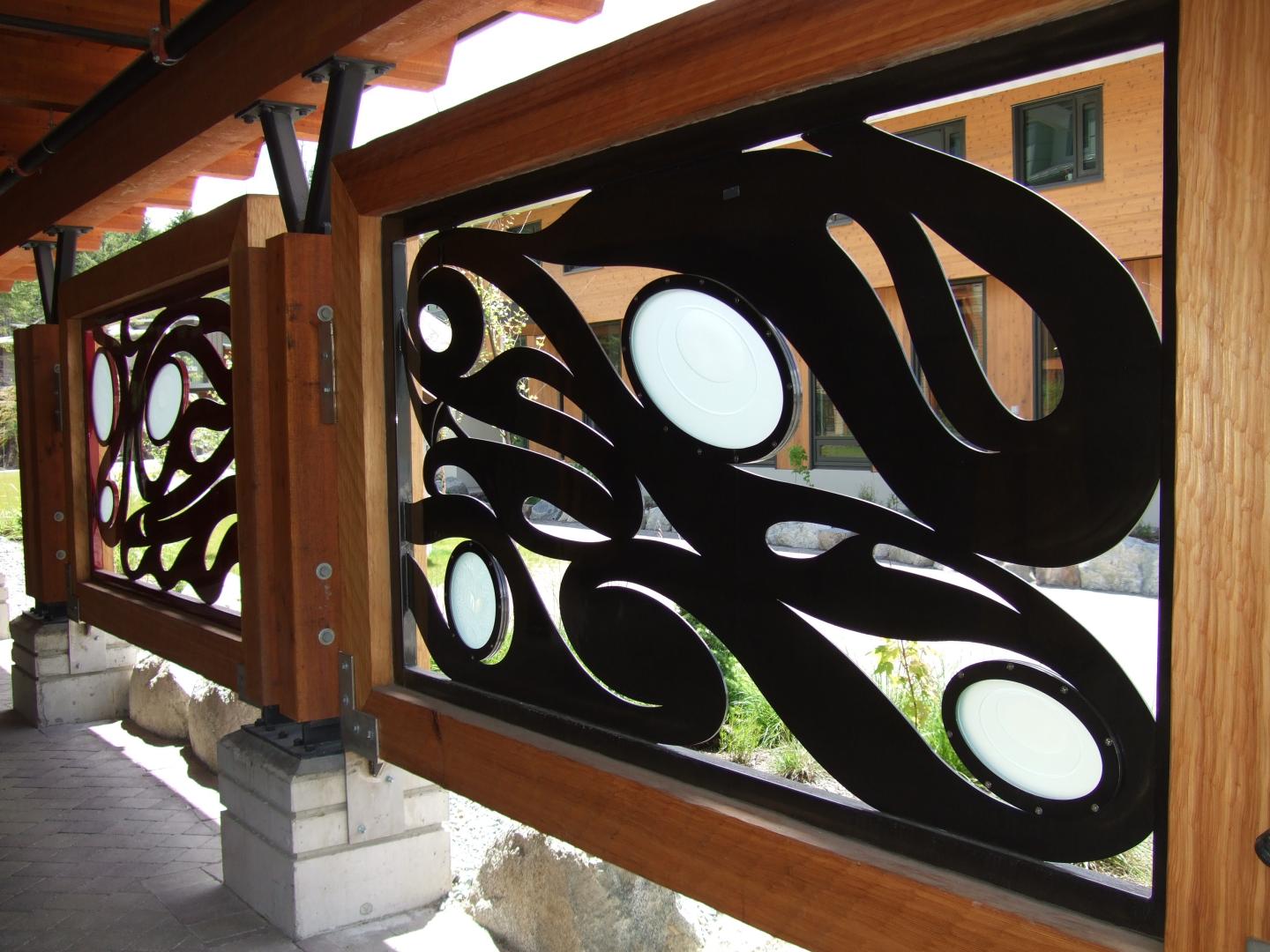 abstract metal work
