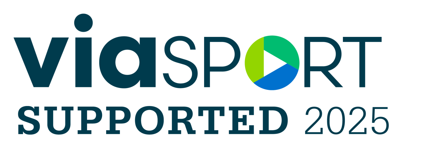 viaSport Supported 2025 logo